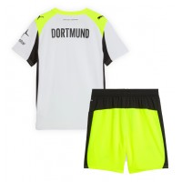 Borussia Dortmund Vonkajší Detský futbalový dres 2025-26 Krátky Rukáv (+ trenírky)